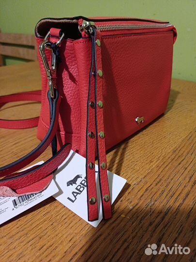 Сумка натуральная кожа новая с бирками Labbra