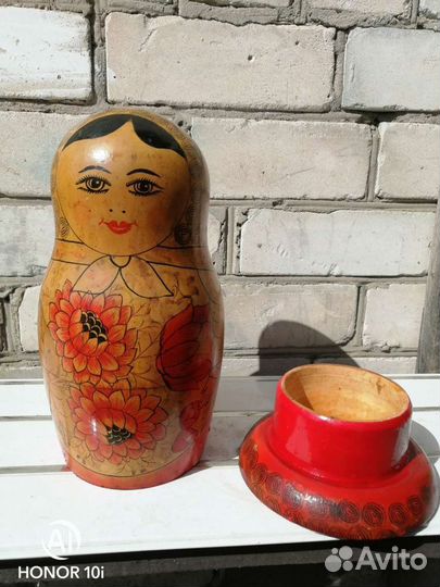 Матрешка-штоф. 30 см