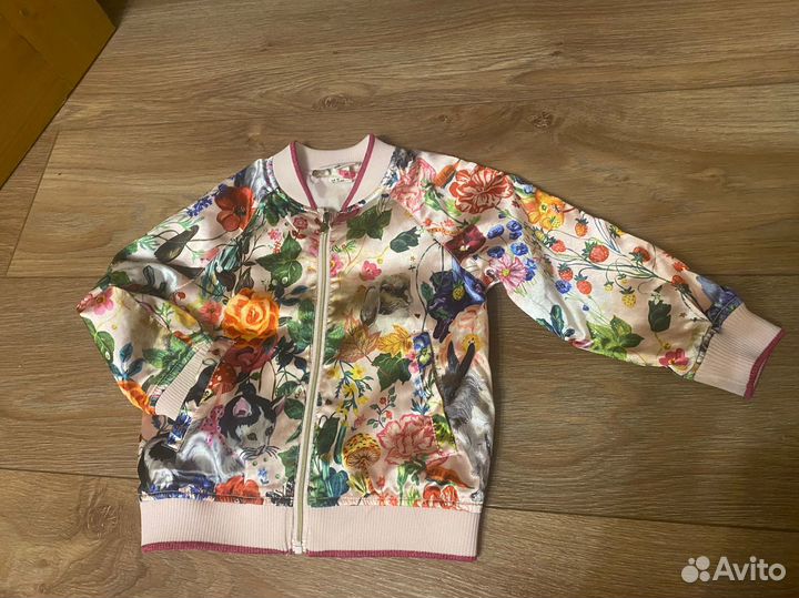 Бомбер для девочки