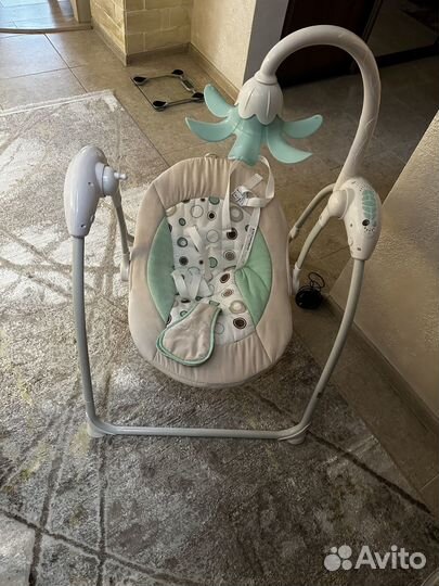 Детские электронные качели