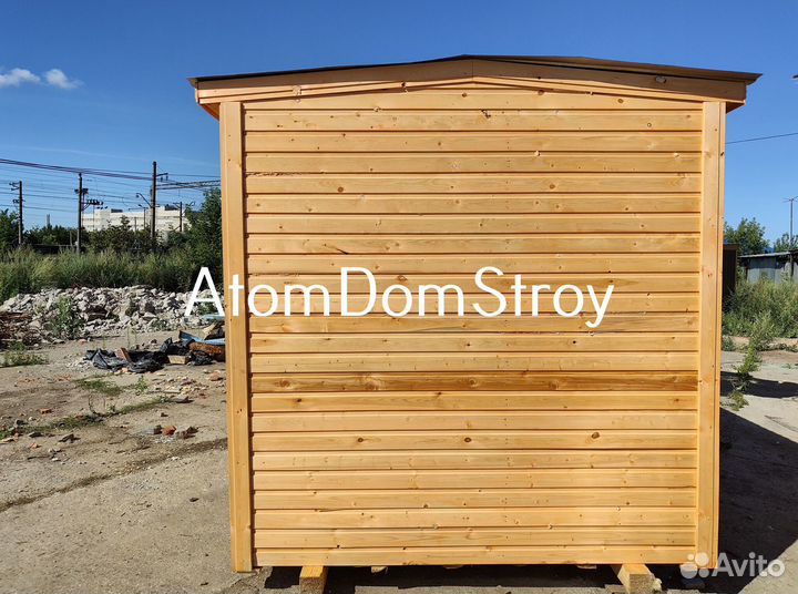 Вагончик с надежной крышей