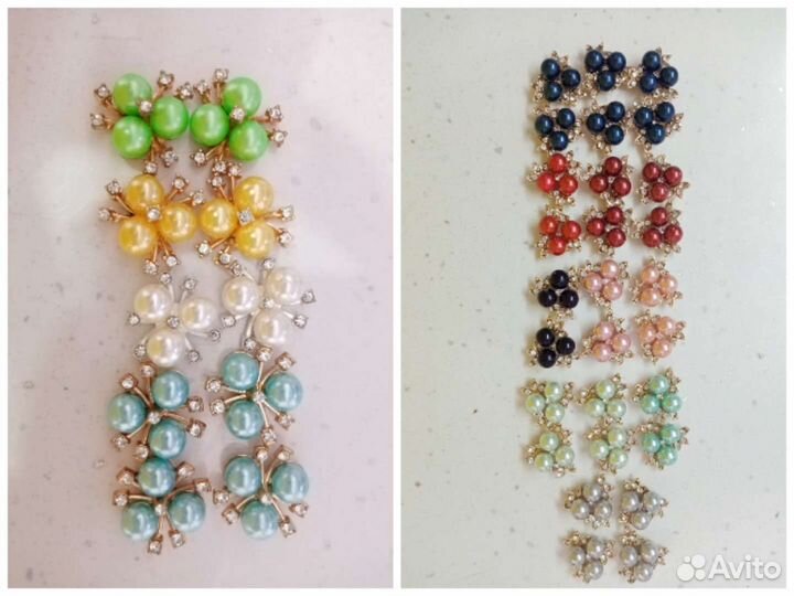 Серединки металлические