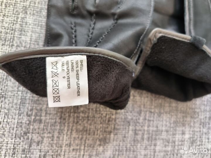 Мужские кожаные перчатки 9