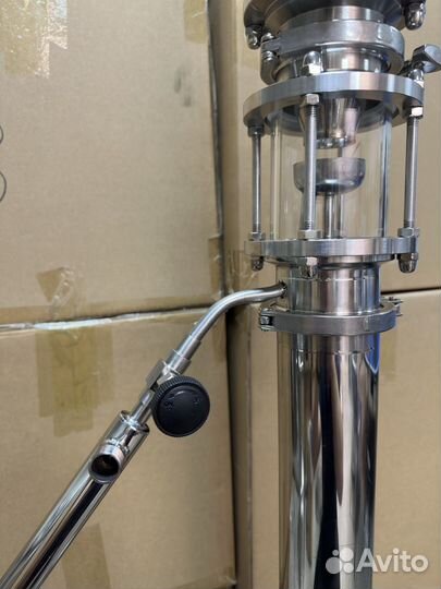 Спиртовая колонна 3 дюйма (76мм) с димротом