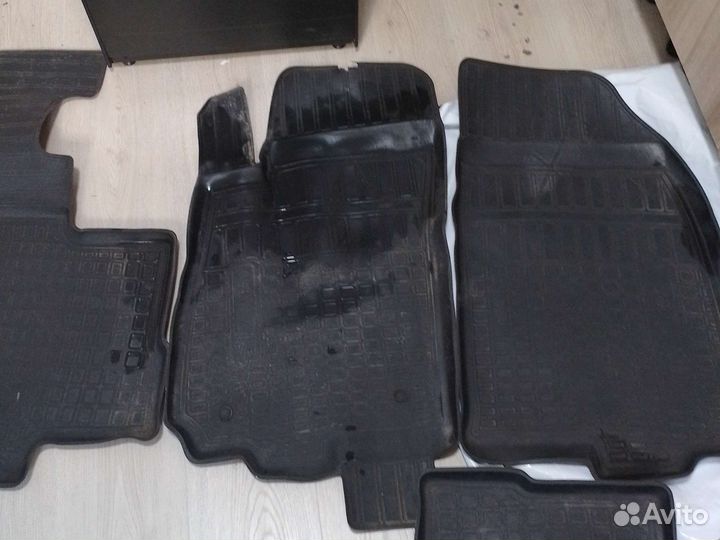Коврики в салон, комплект на Chevrolet Aveo t300