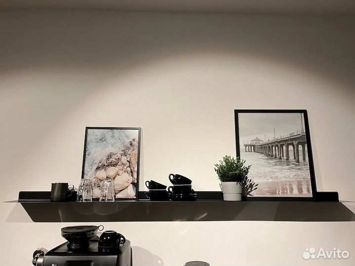 Полка настенная из металла/лофт/минимализм