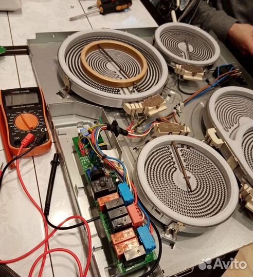 Ремонт варочных панелей, духовок, электроплит