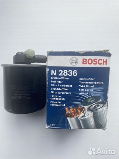 Топливный фильтр bosch F026402836