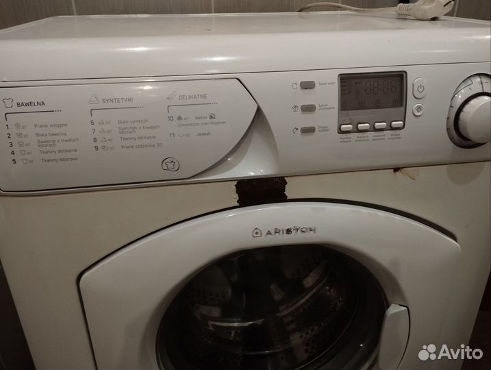 Стиральная машина indesit на запчасти