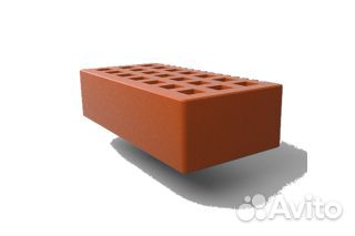 Кирпич 1,0 нф красный М-150 сзлк