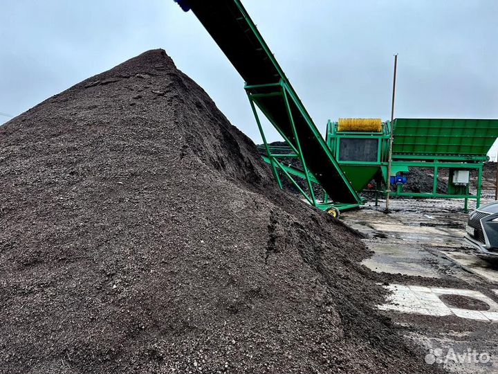 Садовый грунт очищенная земля от 5 м3