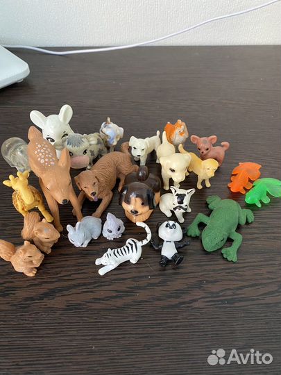 Игрушки животные пакетом