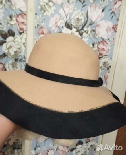 Шляпа фетровая женская