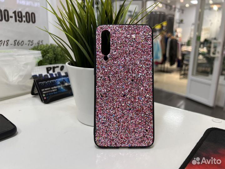 Чехол Блестки Xiaomi Mi 9