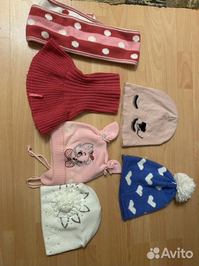 Шапка и снуд для девочки