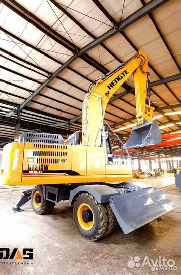 Колёсный экскаватор HENGTE HT215W, 2023