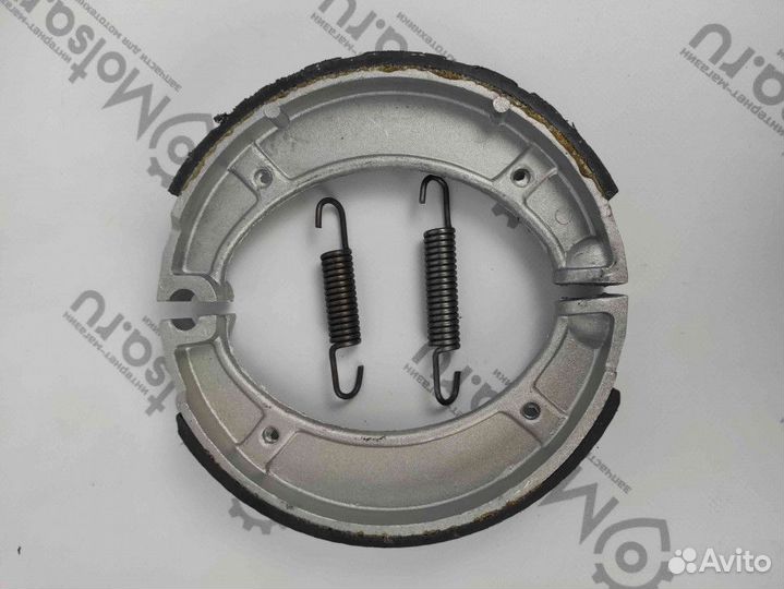 Колодка Иж тормозная задняя ижп2 сб.4-53-1 клееная