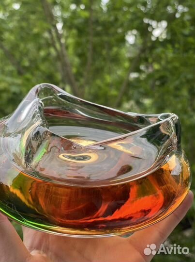 Ваза пепельница, Чехословакия, 50-60 годы