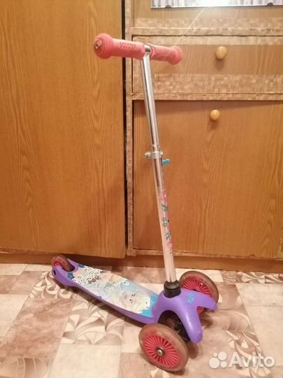 Самокат детский трехколесный бу