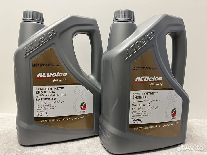 Acdelco масло 10w-40