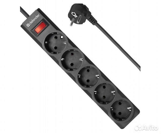 Сетевой фильтр переноска новый