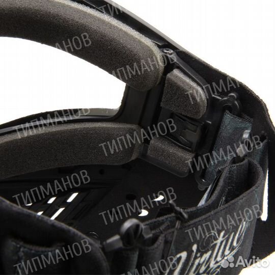 Пейнтбольная маска Virtue VIO черная термальная