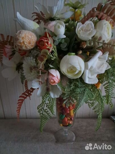 Букет в стакане