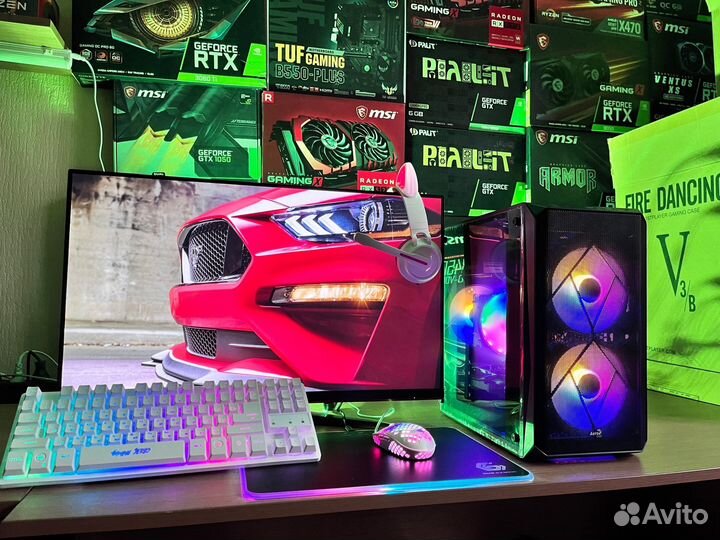 Современный компьютер Ryzen 3 2200G/ SSD240Gb