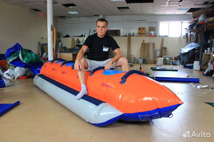 Водный банан пвх надувной с тросом