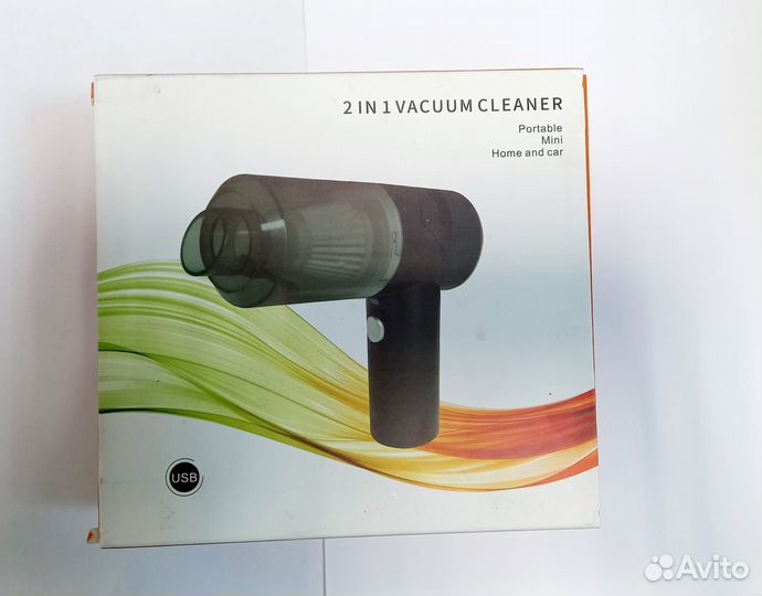 Автомобильный мини пылесос vacuum cleaner