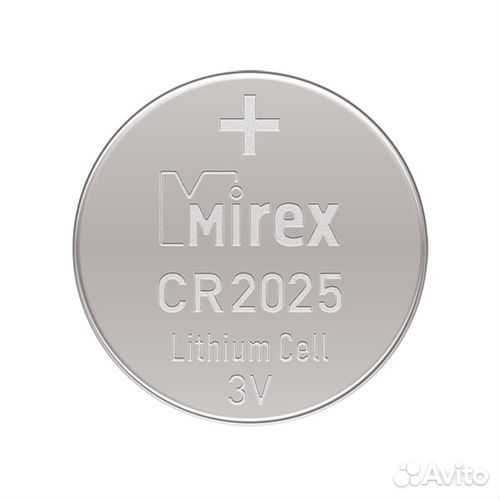 Литиевая батарейка CR 2032 / 2025 / 2016
