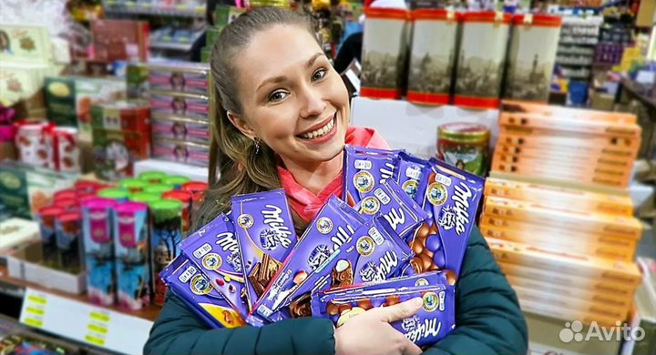 Вахта в Москве - Упаковщица /к конфет Милки, Твикс