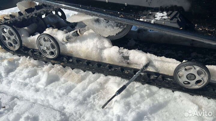 Скребки для снегохода для езды по насту