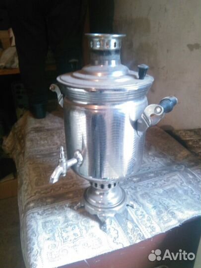 Самовар с трубой
