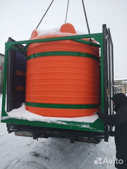 Емкости для перевозки воды, жку в кассете 5000 лит