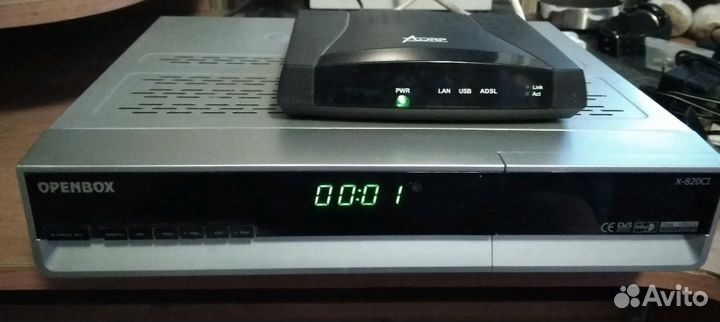 Спутниковый ресивер Openbox x820ci и Sesam 7500