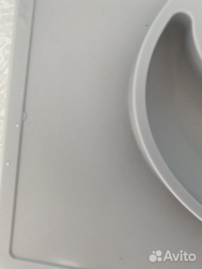 Тарелка ezpz happy mat