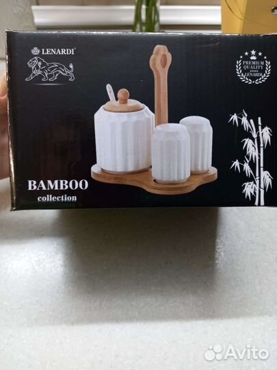 Набор сахарница +баночки д/специй