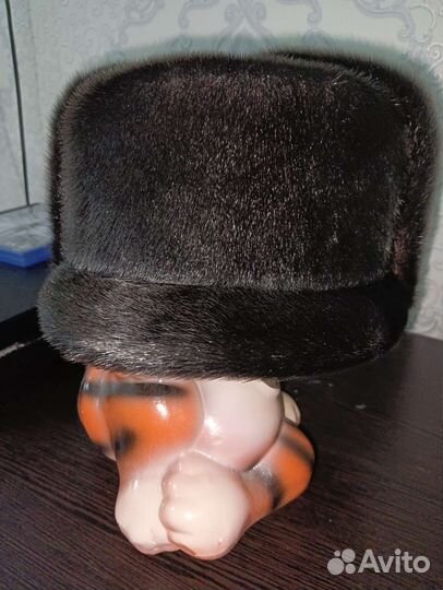 Норковая шапка мужская