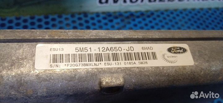 Блок управления двигателем Ford Focus