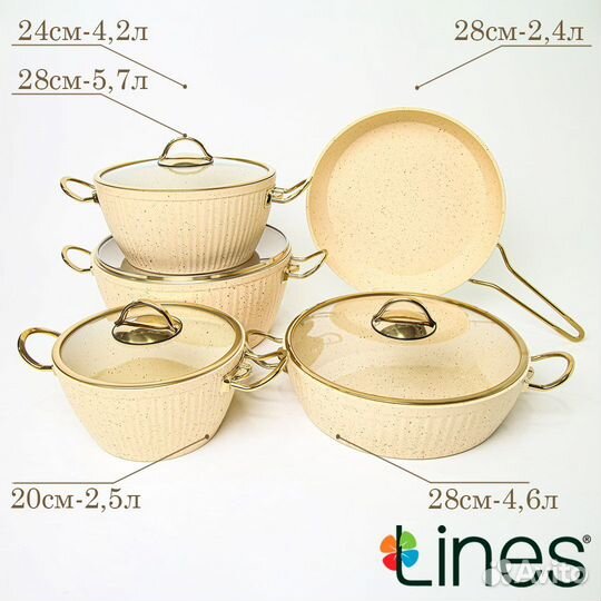 Набор кастрюли мантоварка блинница грильница