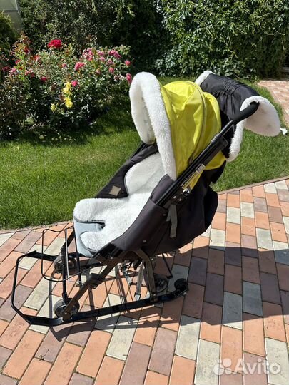 Санки коляска Ника