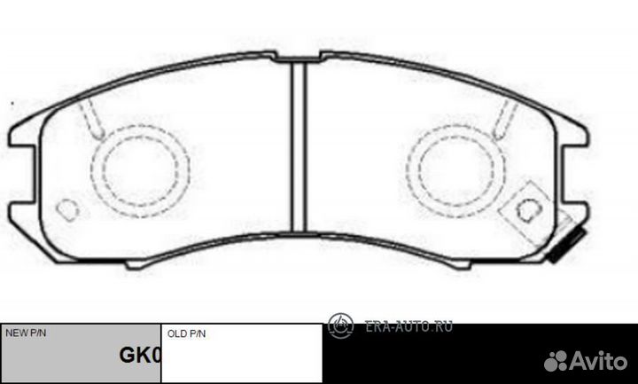 CTR GK0670 Колодки тормозные mazda 15- передн