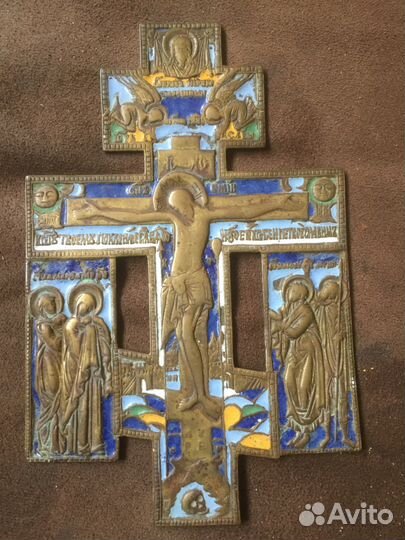 5 эмалей крест