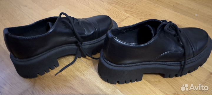 Дерби женские 40 размер натуральная кожа
