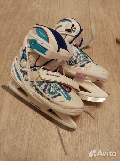 Коньки детские раздвижные 31-35