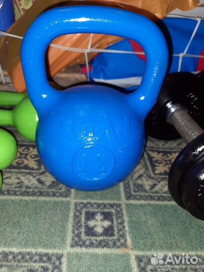 Гантели, Гиря, Упоры