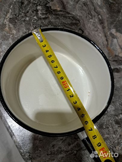 Ковшик эмалированный