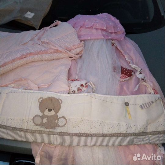 Балдахин бортики в манежку