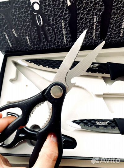 Набор для ножей ножницы и овощерезка в подарок